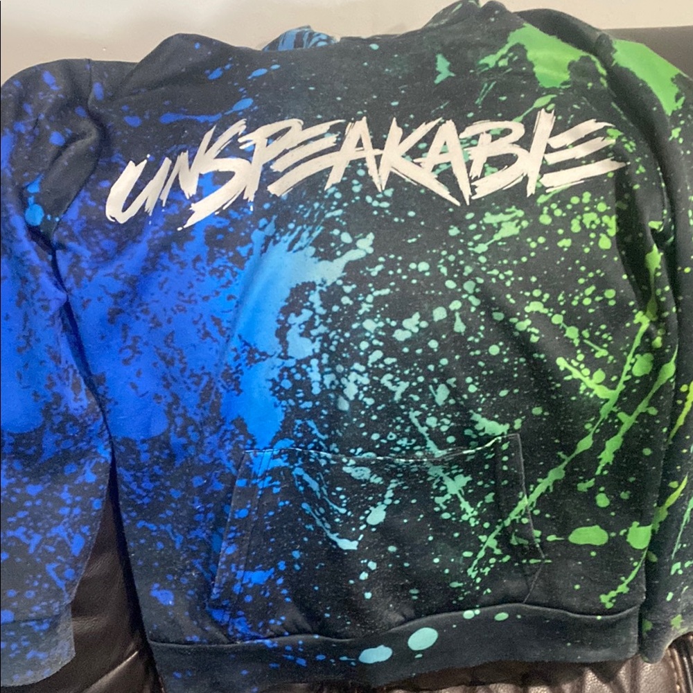 Kids Hoodie - Black, Blue, Green